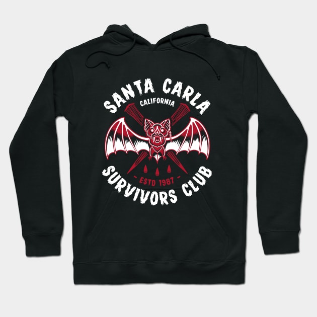 Santa Carla Survivors Club - Lost Boys - Vampire Hoodie by Nemons